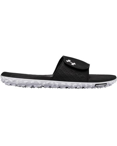 under armour men's fat tire slide sneaker