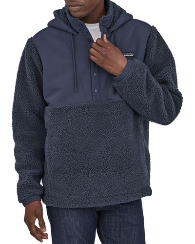 retro fleece pullover