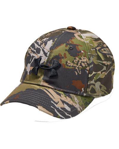 under armor camo hat