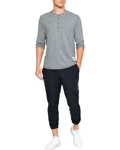 under armour men's project rock woven cargo pants