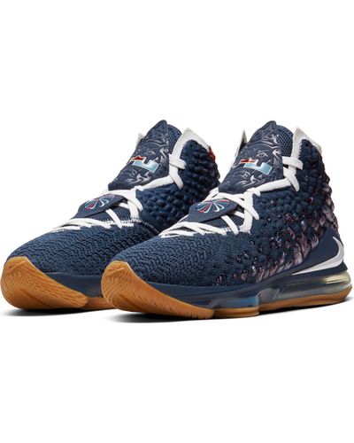 Nike Lebron 17 in Navy/Black (Blue) for 