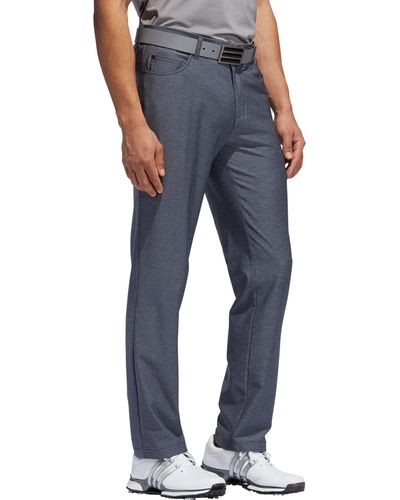adidas Ultimate365 Heather 5 Pocket Golf Pants in Blue for Men - Lyst