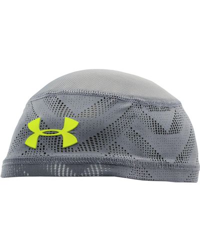 Under Armour Synthetic Heatgear Armourvent Skull Cap in Gray for Men - Lyst