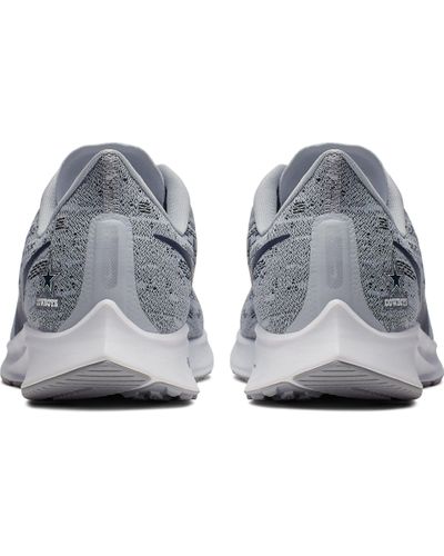 dallas cowboys mens nike air zoom pegasus 36 running shoe