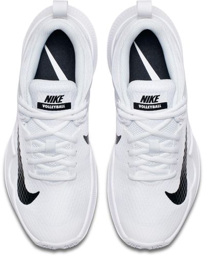 white hyperace volleyball shoes
