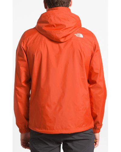 The North Face Resolve 2 Rain Jacket in Orange for Men - Lyst