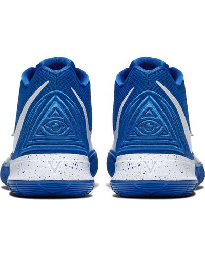 blue and white kyries