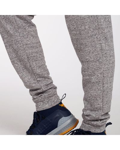 Under Armour Cotton Project Rock French Terry Jogger Pants in Gray for Men - Lyst
