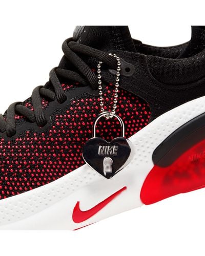 Nike Synthetic Joyride Run Flyknit Running Shoes in Black/University Red  (Red) - Lyst