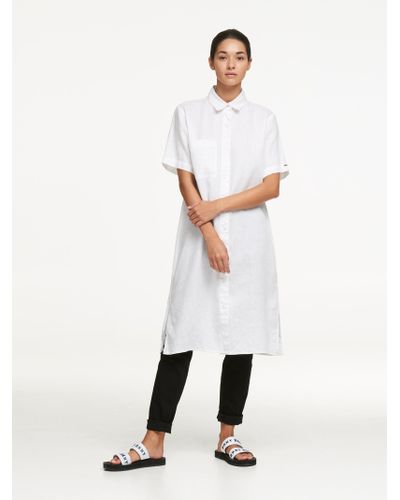 dkny linen shirt