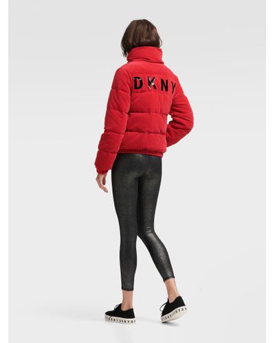 dkny velour jacket