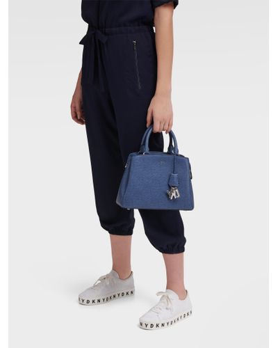 leather paige medium satchel