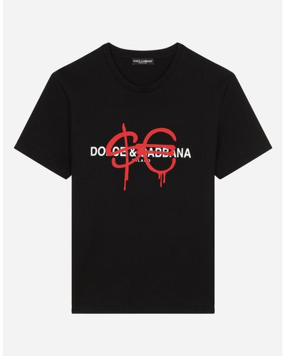 Dolce \u0026 Gabbana Cotton Sfera Ebbasta X Dolce\u0026gabbana T-shirt in Black for  Men | Lyst