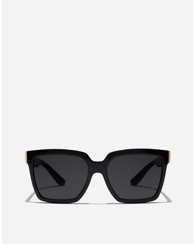 Dolce & Gabbana Modern Print Sunglasses - Schwarz