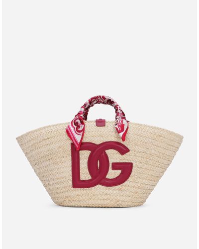 Dolce & Gabbana Shopper Kendra Mittelgroß - Pink