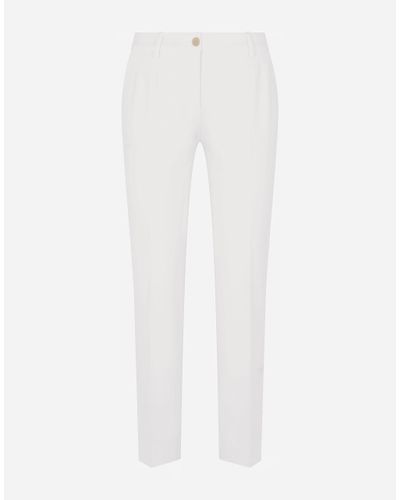 Dolce & Gabbana Wool Pants - Weiß