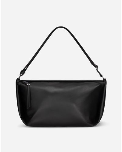 Dolce & Gabbana Calfskin Soft Bag - Black
