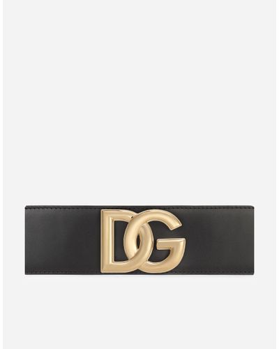 Dolce & Gabbana Cintura Logata - Grau