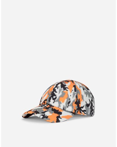 Dolce & Gabbana Camouflage-print Baseball Cap - Multicolour