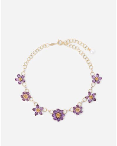 Dolce & Gabbana Spring Necklace - Natural