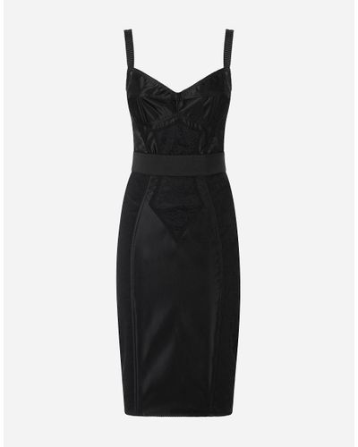 Dolce & Gabbana Corset Dress - Black