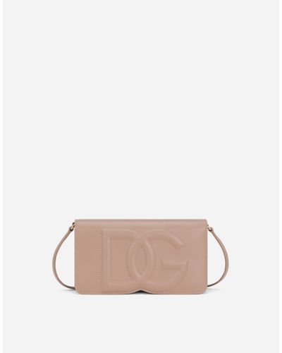 Dolce & Gabbana Dg Logo Phone Bag - Pink