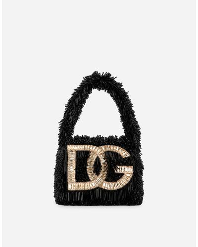 Dolce & Gabbana Henkeltasche Dg Logo Bag - Schwarz