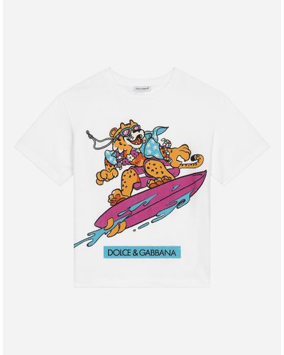 Dolce & Gabbana T-Shirt Manica Corta - White