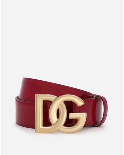 Dolce & Gabbana Cintura Logata - Red