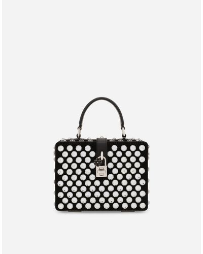 Dolce & Gabbana Dolce Box Handbag - White