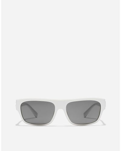 Dolce & Gabbana Dg Crossed Sunglasses - White