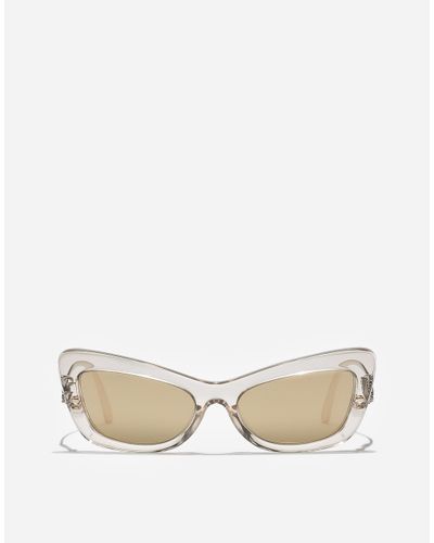 Dolce & Gabbana نظارة شمسية Dg Crystal - Natural