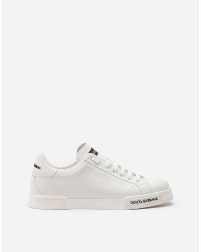 Dolce & Gabbana Portofino Sneakers - Weiß
