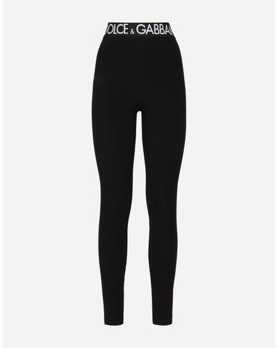 Dolce & Gabbana Tulle leggings - Black