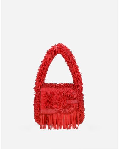 Dolce & Gabbana Henkeltasche Dg Logo Bag - Rot
