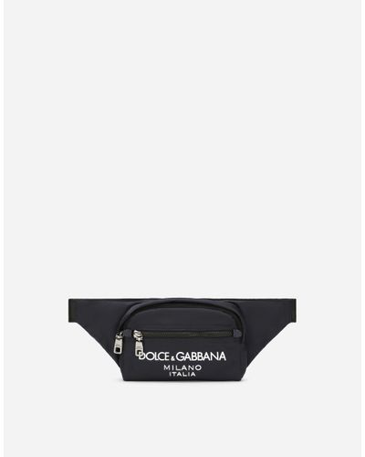 Dolce & Gabbana Small Nylon Belt Bag - White