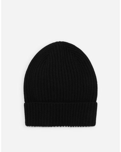 Dolce & Gabbana Wool And Cashmere Hat - Black