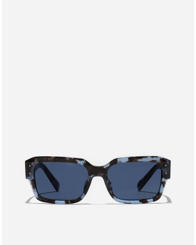 Dolce & Gabbana نظارة شمسية Dg Sharped - Blue