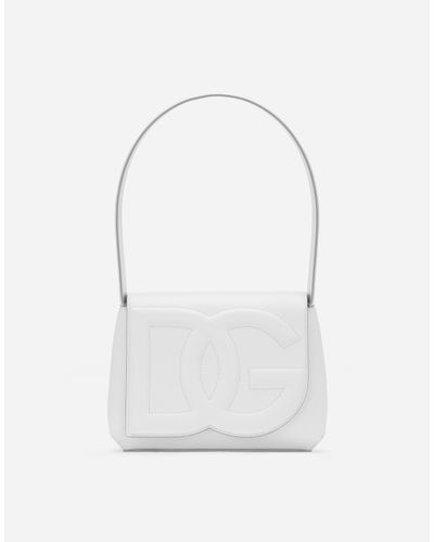 Dolce & Gabbana Dg Logo Bag Shoulder Bag - White