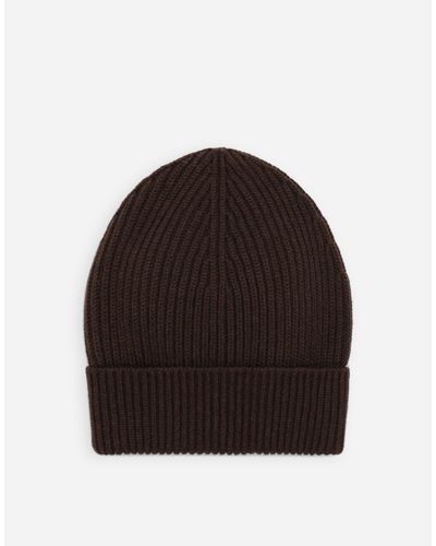 Dolce & Gabbana Wool And Cashmere Hat - Brown