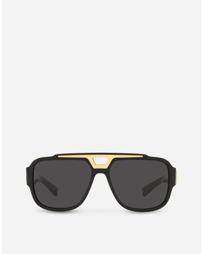 Dolce & Gabbana Dg Crossed Sunglasses - Schwarz