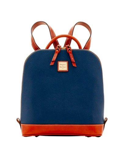 pebble grain zip pod backpack