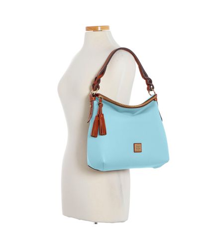 Dooney & Bourke Pebble Grain Twist Strap Hobo Shoulder Bag