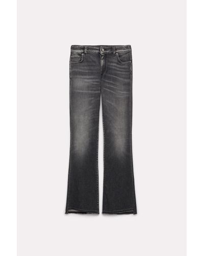 Dorothee Schumacher Cropped Jeans With Asymmetrical Hem - Gray