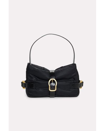 Dorothee Schumacher Padded Nylon Satchel With Leather Detailing - Black
