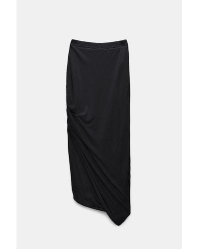 Dorothee Schumacher Three-layer, Fine Jersey Skirt - Black
