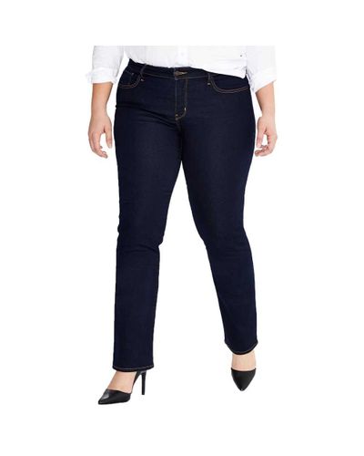 levi's 314 shaping straight plus size