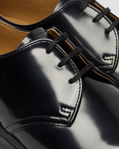 Dr. Martens Archie Ii Smooth Leather Lace Up Shoes in Black | Lyst