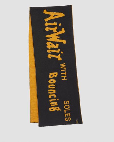 Dr. Martens Dna Scarf in Black+Yellow (Black) - Lyst