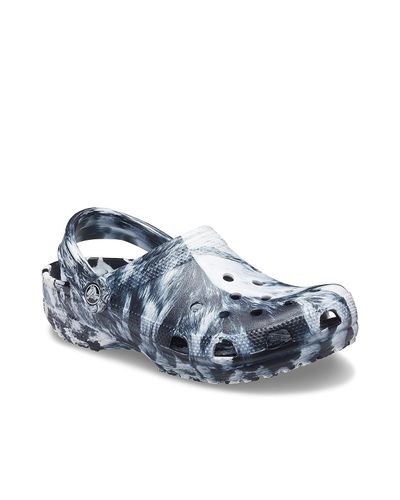 blue marble crocs